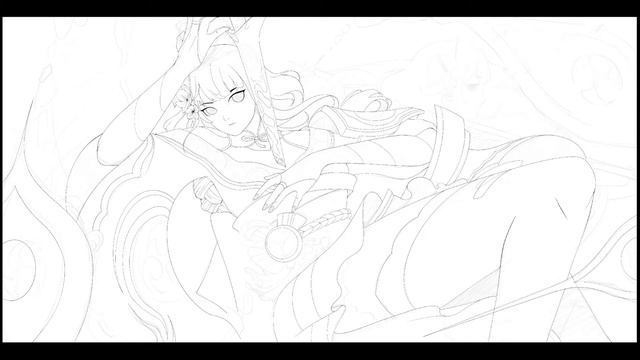 Raiden Shogun | Genshin Impact Reaction 2021 | Painting Process 2021 смотреть онлайн