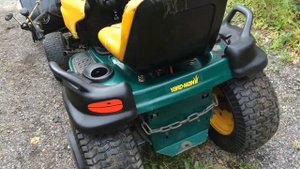 YARD-MAN мини трактор с ротором