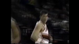 Arvydas Sabonis First Game In NBA Debut Highlights
