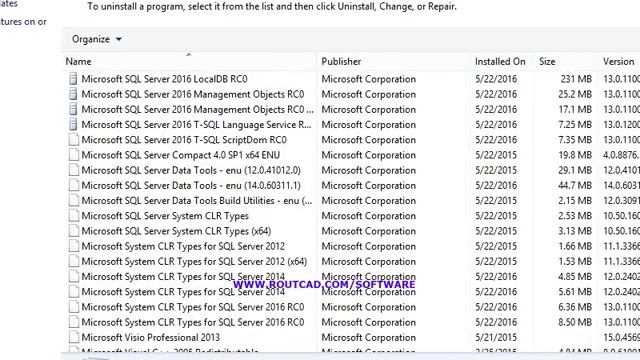 uninstall software