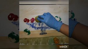 ЦДЮТ. ИЗОСТУДИЯ.Натюрморт (монотипия)