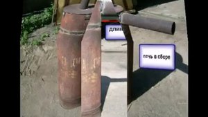 Как сделать печь длительного горения (бубафоня)!
