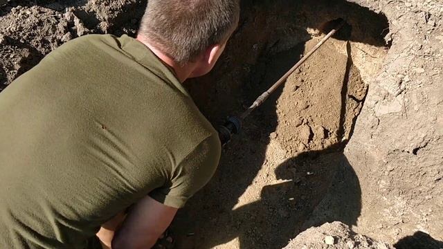 горизонтальное бурение для водопровода супер чёткий бур садовый самодельный.за съёмку прошу простит