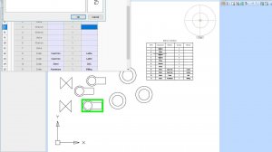 Automatic groupping in table reports using nanoCAD Mechanica