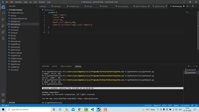 Dictionary in Python | How to create a dictionary in python | Python Tutorials Hindi