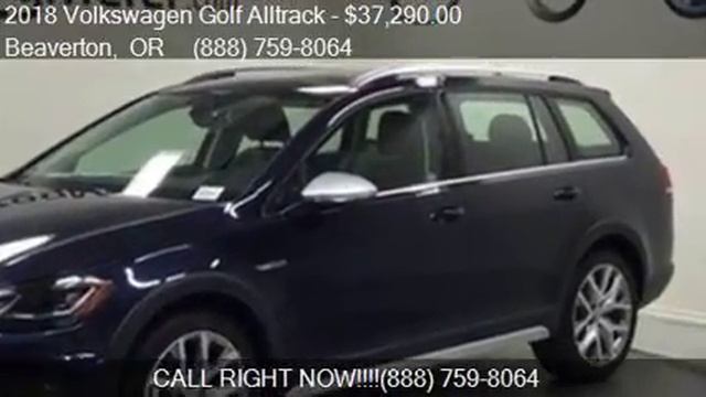 2018 Volkswagen Golf Alltrack TSI SEL 4Motion AWD 4dr Wagon смотреть онлайн