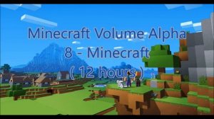 C418 - Minecraft ( Minecraft Volume Alpha 8 ) ( Calm 1 ) ( 12 hours )