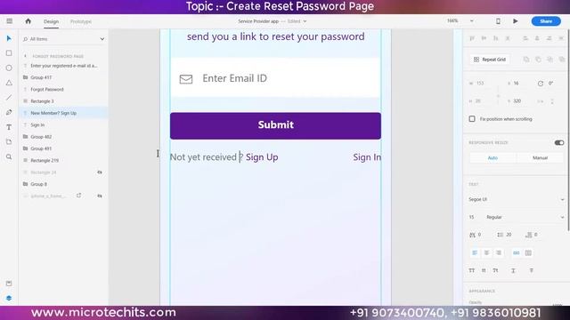 Mobile UI Design Tutorial | Service Provider App | Topic 18 | Microtech Global IT Solution смотреть онлайн