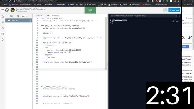 Python | AutoCorrect in 5 minutes