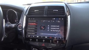 Штатная Android-магнитола в Mitsubishi ASX