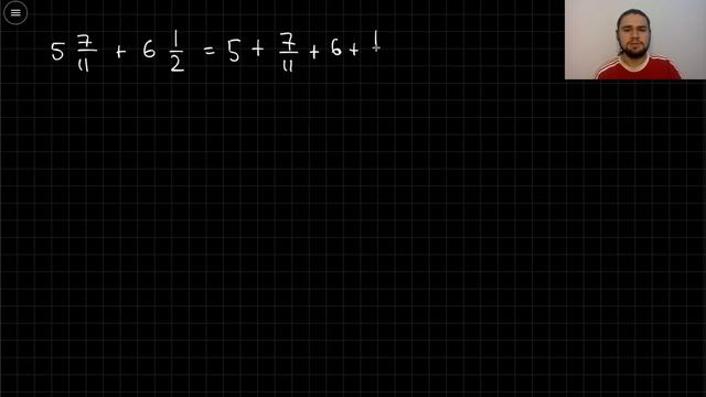 СЛОЖЕНИЕ СМЕШАННЫХ ДРОБЕЙ смотреть онлайн