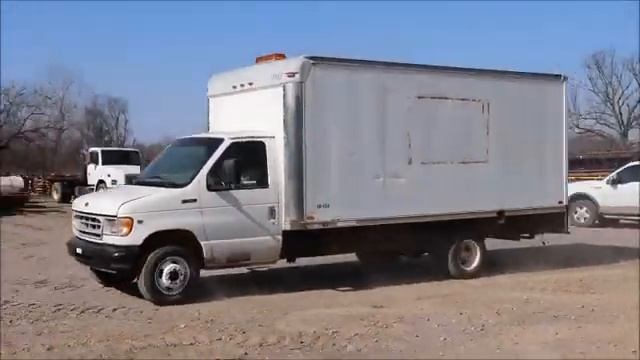 1997 Ford Club Wagon E350 XL box truck for sale | no-reserve Internet auction February 22, 2018 смотреть онлайн