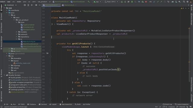 Simple Android MVVM, Retrofit Manual dependency injection, and Handling UI State смотреть онлайн