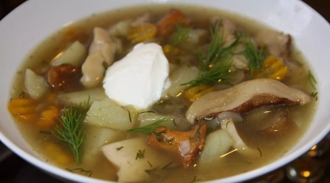Вкуснейший грибной суп готовить очень просто