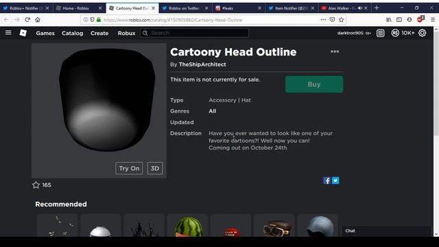 Explosive Head-Ware And Cartoony Head Outline | Roblox UGC смотреть онлайн