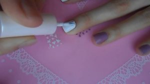 Трафарет для дизайна ногтей.Nail art