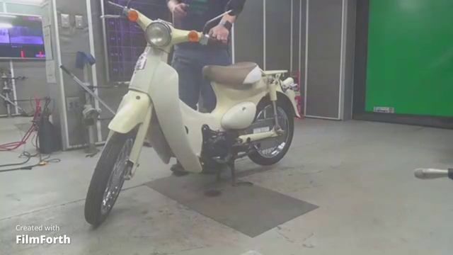 Мотоцикл minibike дорожный Honda Little Cub E рама AA01 мини-байк ...