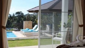 Светлая вилла с панорамным видом на пляж Чонг Мон. Чоенг Мон, Самуи, Таиланд | ID:302