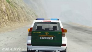 Police Takedown Fails & Car Chases #93 - BeamNG Drive | CRASHdriven