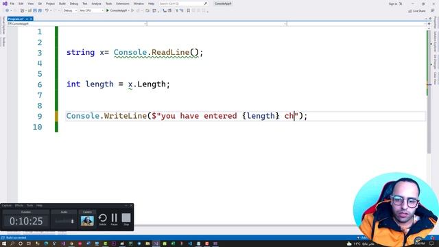 #25 C# | C Sharp Tutorial String methods C# | split | uppercase lowercase | تعلم البرمجه | سي شارب