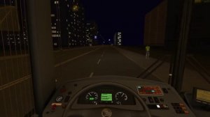 OMSI 2 Южная Москва по маршруту 682 Ул. Акад. Янгеля - МЦД Красный строитель с звуковым информаторо