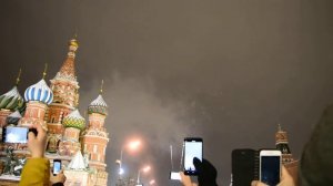 Встреча Нового года на Красной площади