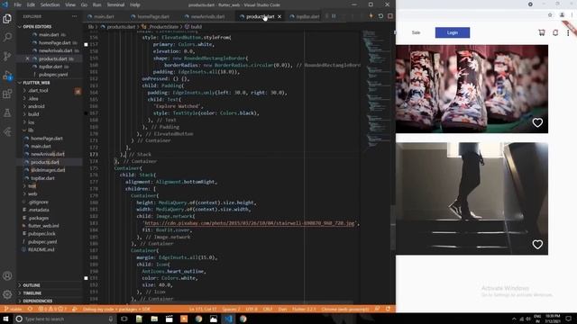 Flutter Web - E commerce Website Template (Responsive) | Speed Code смотреть онлайн