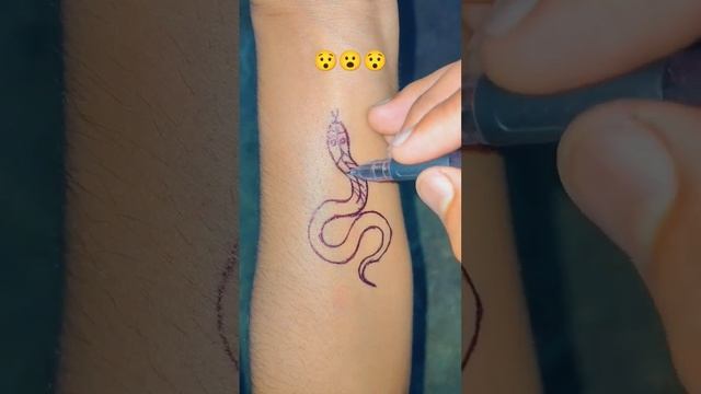 snake tattoo ! ?!  #tattoo #shorts #short #shortvideos #yts #art #yt_shorts