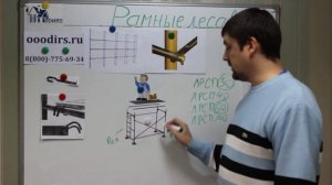 Рамные строительные леса: ЛРСП 30, ЛРСП 40, ЛРСП 60, ЛРСП 100