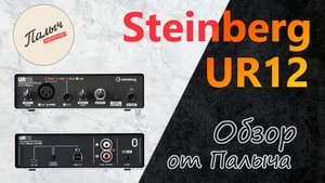 Аудиоинтерфейс  STEINBERG UR12  USB  ||  Обзор от Палыча
