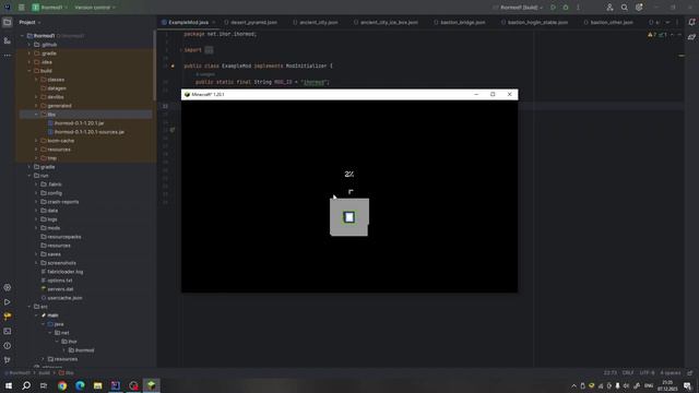 How to compile your mod in minecraft fabric 1.20+ / как скомпилировать свой мод в майнкрафт фабрик смотреть онлайн