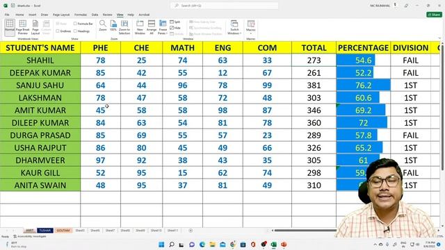 excel tutorial for beginners | Microsoft Excel 2021 | View Menu | Page Break