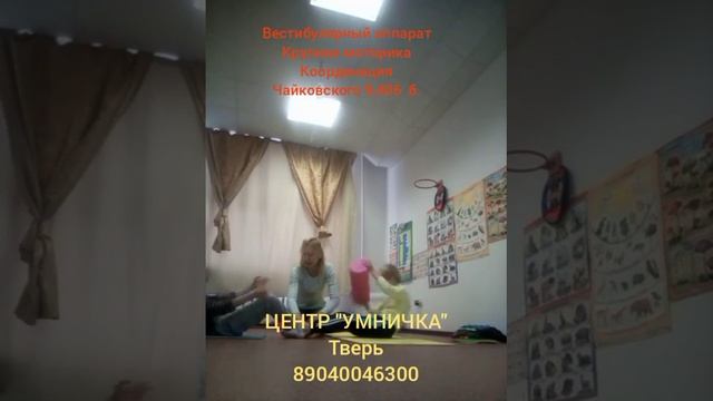 Центр"Умничка" Тверь.Сенсорная интеграция.Занятие в паре?