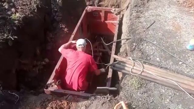 Прокол под дорогой установкой крот для пнд трубы ф-75 смотреть онлайн