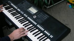 Ирина Аллегрова-Транзитный пассажир кавер на синтезаторе yamaha psr-s950