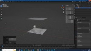 Применение модификатора surface deform в Blender 3d
