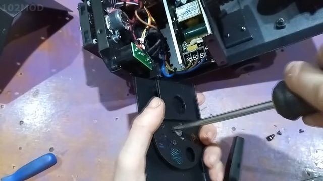 Разбираем Гобо Сканер  с Алика (SCAN MAX 30W смотреть онлайн