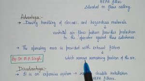 Laminar Flow Equipment | Cleaning of Air for Aseptic Area | Microbiology | BP303T | L~27