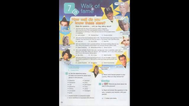 40   Spotlight 7, Module 7, Unit 7a, Page 66
