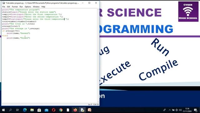 Python Programing Essentials 1: Computer Science