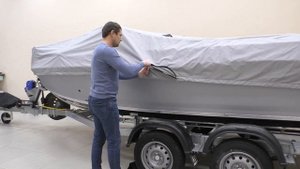 Лучший тент для лодки Волжанка 53 Фиш.
