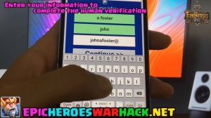 Epic Heroes War Hack Gems 2017 Android/iOS Epic Heroes War Cheats