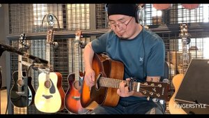YAMAHA FG800 Sound Test (No effect)