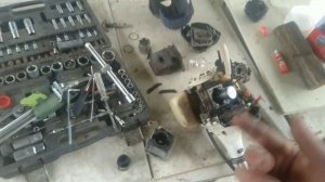 замена поршневой на бензокосе Hyundai (хендай) z 265 ремонт бензотримерра