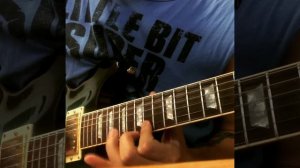 Megadeth Killing Road solo cover