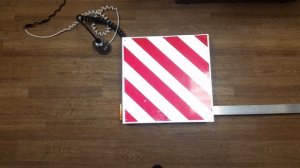 Знаки обозначения негабаритного груза, в сборе.