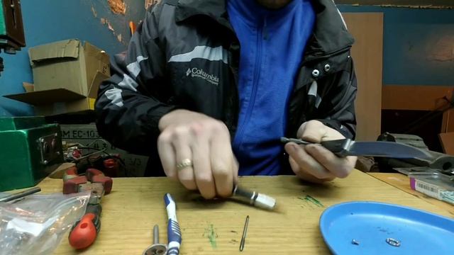 Ножевая мастерская. Ремонт ножа BOKER PLUS KWAIKEN FLIPPER (REPLICA) .Часть два. смотреть онлайн