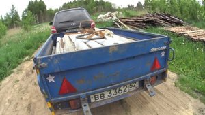 Купил целый прицеп алюминия и пол запорожца! Новая камера и куча чермета!