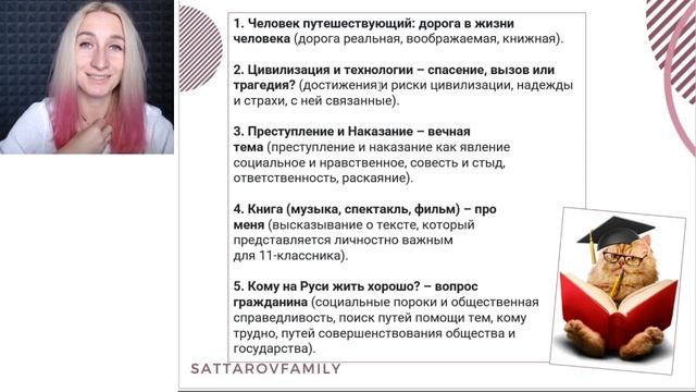 РАЗБОР ВСЕХ НАПРАВЛЕНИЙ ИТОГОВОГО СОЧИНЕНИЯ
