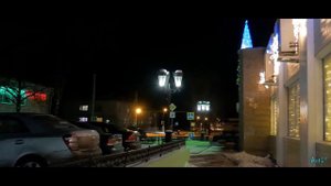 Новогодний посёлок Ис 2019.